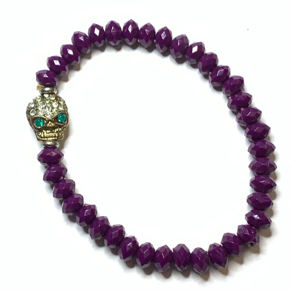 Skull Beaded Bracelet